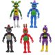 thumbnail image 1 of Figuras de acción de Pvc de la serie Security Breach para niños, juguete de 5 a 6 piezas, Bonnie Foxy, FNAF, Fazbear, regalos qiuyongming unisex, 1 of 2