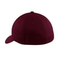 thumbnail image 3 of Port Authority Adult Unisex Regular Plain Cap Maroon Small/Medium, 3 of 5