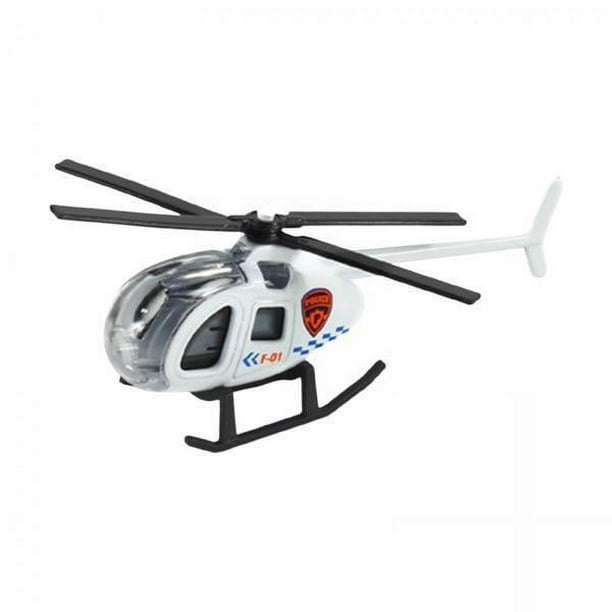 Helicóptero de aleación fundido a escala 1/64, juguetes para niños, adorno, avión, recuerdo de fiesta, paquete de 2-4 2 piezas
