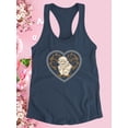 thumbnail image 3 of Mom And Baby Heart Wreath Racerback Tank Women -Image by Shutterstock, Female x-Small, 3 of 4