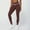 Brown Red, variant on Top-kevin Women's sports high-waisted leggings Slim fit Suitable for running, gym and yogayoga
