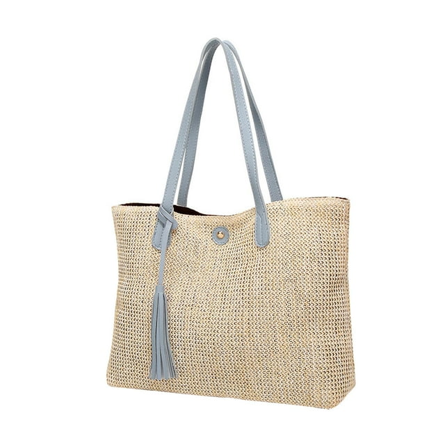 Bolso de hombro para mujer, elegante bolso de moda, regalo de San Valentín para ella, viaje azul