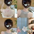 thumbnail image 5 of 2022 Ins Style Elegant Hairpin, Pearl Hair Claw, Butterfly Hair Clip, Trendy Pearl French Hair Barrettes Ins Styling Hair Clips Strong Hold Hair Jaw Clips for Women Girls (#1), 5 of 9