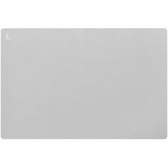 Super Kitchen Extra Large Multipurpose Silicone Nonstick Baking Mat, Pastry Mat, Heat Resistant Nonskid Table Mat, Countertop Protector, 23.4'' By 15.6''(Cool Gray)