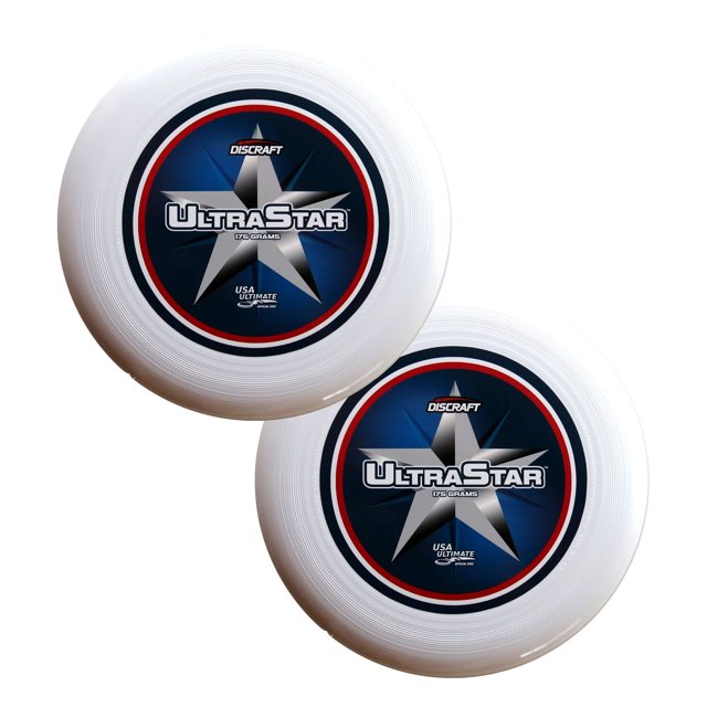 Discraft Ultra-Star 175g Centre Imprimé Ultimate Sportdisc (2 Pack)