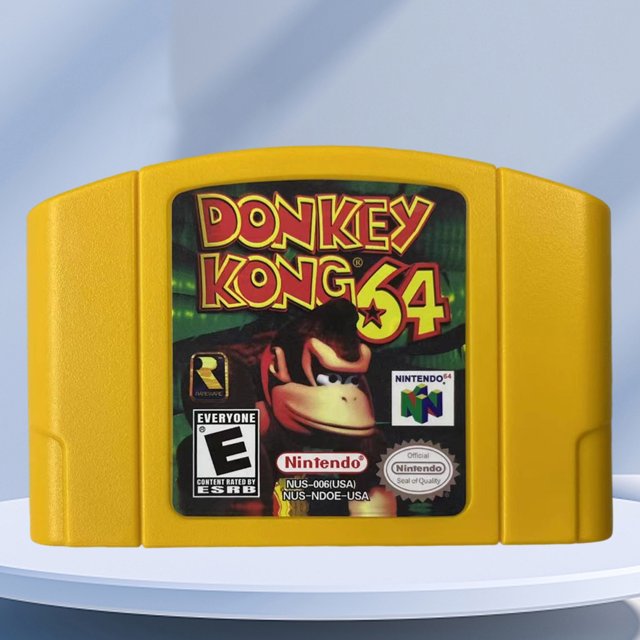N64 tarjeta de juego RPG Cosplay Donkey Kong Diddy pequeño juego de aventuras para Nintendo N64