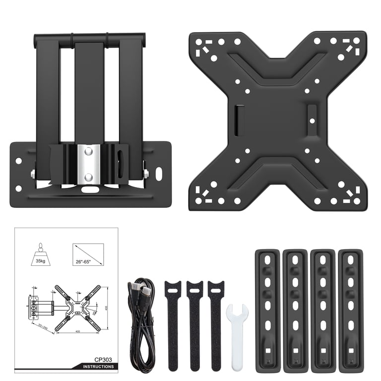 Keenstone Full Motion TV Wall Mount for 26" to 60" TVs photo 3
