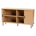 thumbnail image 4 of Baxton Studio Lucia Mid-Century Sideboard, 55", Light Oak, 4 of 11