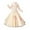 Gold, variant on Otqutp Chinese 𝗛anfu Dress for Girls Princess Sweet Calendar New Year Outfits Ethnic National Style Stand Collar Dresses Set