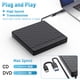 thumbnail image 3 of Unidad externa de CD/DVD Grabadora de CD Auddie USB 3.0 para computadora portátil, 3 of 7