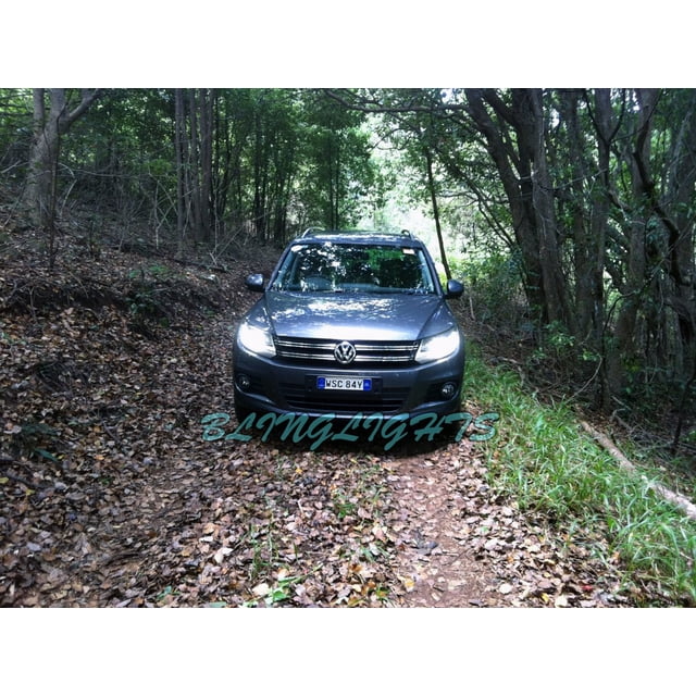 For Volkswagen VW Tiguan HID Simulated Head Lamp Light Bulbs Replacement set Upgrade pair