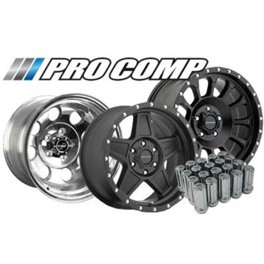 Pro Comp Alloys PXA89 17x9 Wheel - Black, 5x5.0 Bolt Pattern, -6mm Offset