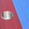 thumbnail image 6 of IDS POKER Texas Hold'em Poker Table For 96 x 43 Inch Oval 10 Players Blue High Speed Racetrack, 6 of 7