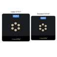 thumbnail image 5 of Max Life - Bathroom Scale, Highly Accurate Digital Body Weight Scale, Step-On Technology, LED Display, Sturdy 6mm Tempered Glass, 400lb/180kg - Navy, 5 of 10