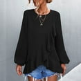 thumbnail image 2 of asdoklhq Spring Tops for Women, Summer Tops for Women, Womens Plus Size Clearance under $5, 2 of 6