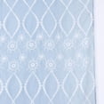 thumbnail image 4 of Cortina de ventana de gasa BLESIY Tulle Panel Drapeado Color Sólido Elegante Para Comedor Cocina Oficina Azul claro, 4 of 8