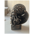 thumbnail image 3 of Antique Yellow Bronze Halloween Ornaments, Crusu Mythical Statues, Resin Crafts, 3 of 6