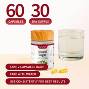 Snap Supplements Blood Sugar Blend with Chromium Picolinate, Botanicals, Co-Enzymes - 60 Capsules