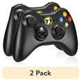 thumbnail image 1 of JUNWELL  For Microsoft Xbox 360 Wireless Controller Play Gaming  Black, 1 of 8