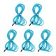 thumbnail image 1 of Cable de repuesto resistente de PVC y acero inoxidable (paquete de 5) de 3 m de largo. Azul, 1 of 9