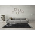 thumbnail image 3 of Ahgly Company Indoor Rectangle Oriental Gray Asian Inspired Area Rugs, 4' x 6', 3 of 4