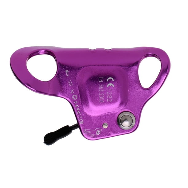 Pro Chest Ascender Riser para arborista de escalada de cuerda vertical CE Púrpura shamjiam Pecho ascendente