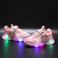 thumbnail image 1 of Disney nuevo coreano niñas dibujos animados bebé niñas princesa congelada niños elsa luz led casual sports shoes26-Insole 16cm Gao Jinjia LED, 1 of 2