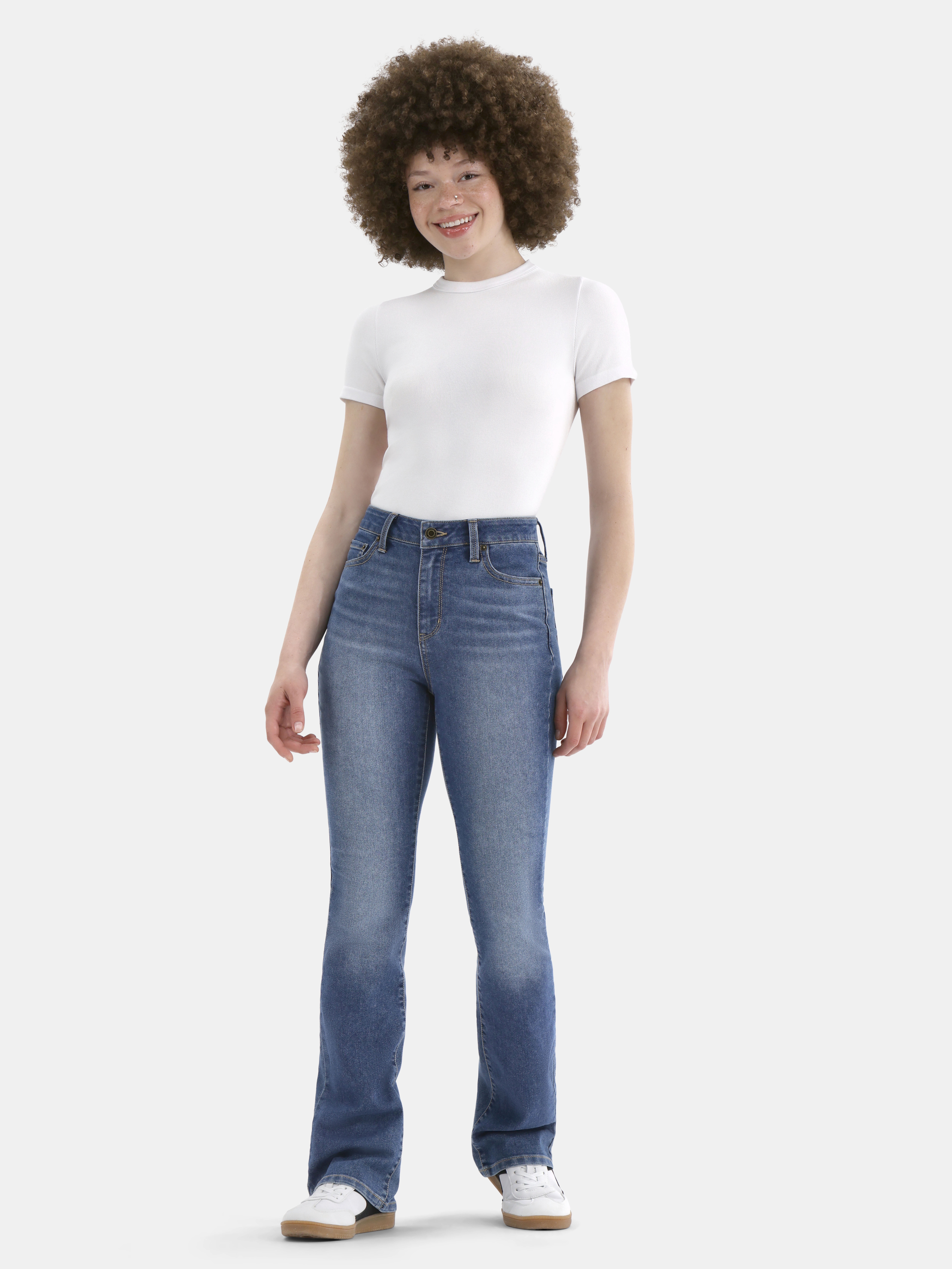 No Boundaries Crewneck Seamless Bodysuit, Women's