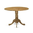thumbnail image 6 of East West Furniture Dublin Traditional Wood Dining Table in Natural, 6 of 6