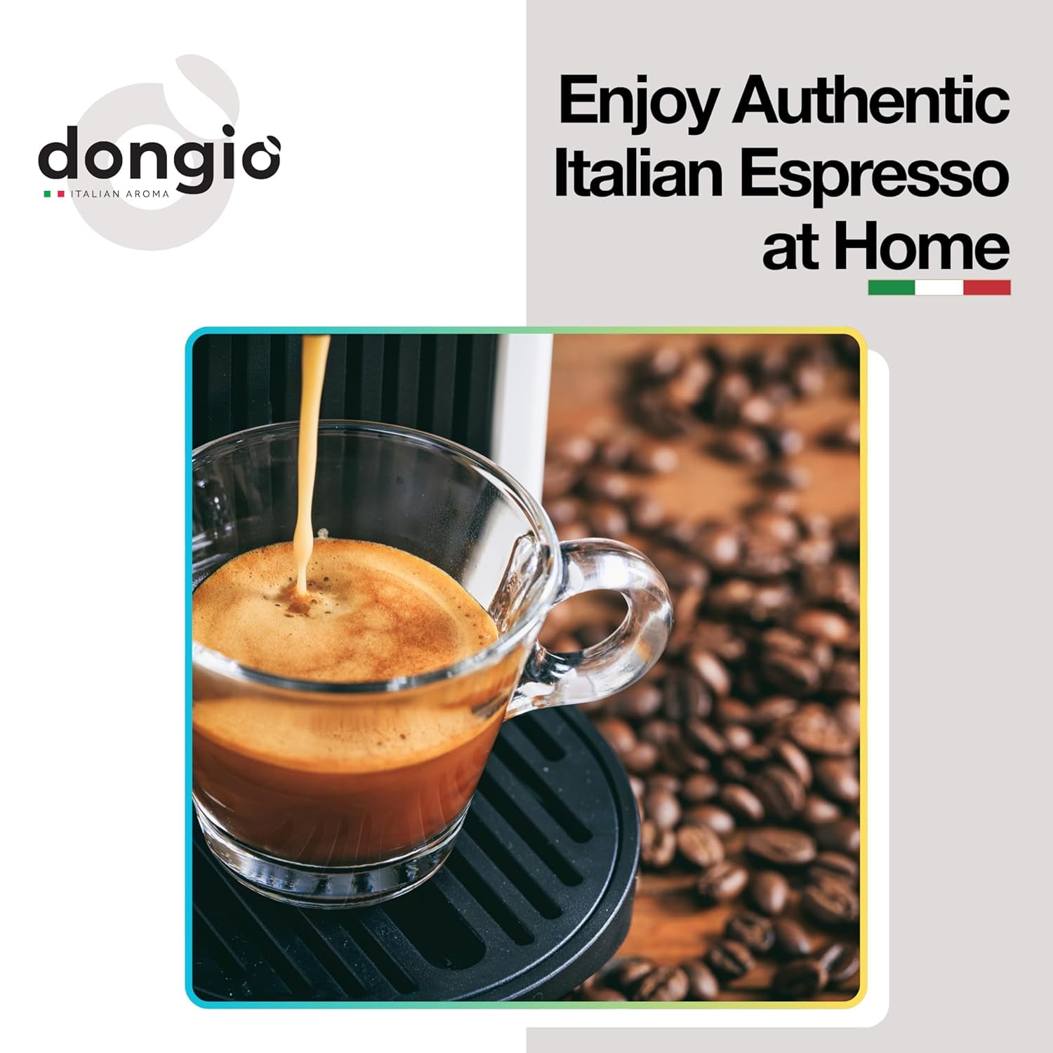 Dongio Caffe Variety Pack – ESE 44mm Espresso Pods, Assorted Italian Blends, 200 Count