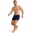 thumbnail image 2 of Hemptopia, Men Hemp Boxer Briefs, Single Pack, All Natural, Small, Navy Blue, 2 of 6