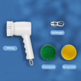 thumbnail image 6 of Zznnkj Electric Spin Scrubber, Shoe Brush, Cordless Electric Cleaning Brush with Auto Detergent Dispenser and 3 Replaceable Brush Heads, Handheld Shower Scrubber for Bathroom, Kitchen, 6 of 9