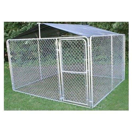 Stephens Pipe & Steel Dkr10100 Kit de Toit de Chenil Solide, 10' x 10, Juste Couvercle d'Ombre