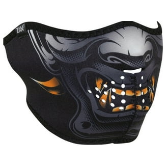 Zan Headgear Full Face Neoprene Facemask Hi-Vis Lime - Walmart.com