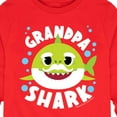 thumbnail image 3 of Baby Shark - Grandpa Shark - Toddler And Youth Long Sleeve Graphic T-Shirt, 3 of 6