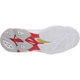 thumbnail image 4 of Mizuno Wave Lightning Z6 Women's Volleyball Shoe, Size 11.5, White-Red (0010), 4 of 7
