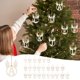 thumbnail image 1 of Paquete de 26 Letras del Alfabeto de Madera Fiudx para Colgar Adornos Navideños, 1 of 7