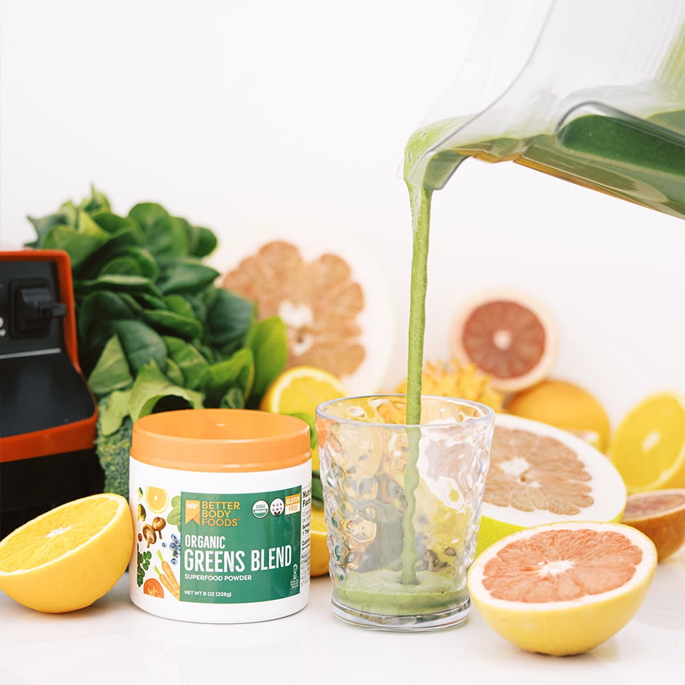 BetterBody Foods Organic Greens Blend 8 oz