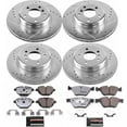 thumbnail image 3 of PowerStop Front and Rear Z26 Street Warrior Carbon-Fiber Ceramic Brake Pad and Drilled and Slotted Rotor Kit Fits: BMW Select Models K6033-26, 3 of 9