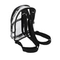 thumbnail image 4 of Mochila Transparente Mini, Almacenamiente Resistente Al Desgaste de 2 Capas Almacenamiento Impermeable De Diseño de Cremallera Mini Transparente para Viajar por Regalo, 4 of 7