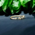 thumbnail image 2 of SHREENATHJEWELRY 5x3MM / 2Ct Leaf Vine Moss agate Wedding band Alexandrite Bridal Wedding band Dainty Proposal Women Jewelry Birthday Gift For Daughter, 2 of 3