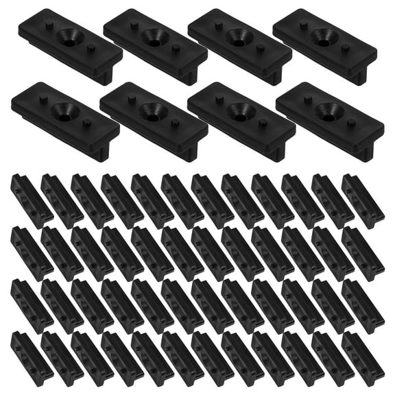 Hemoton 100pcs Deck Fastening System Deck Fastener Decking Hidden Fixing Fastener Composite Decking Fasteners for Decking