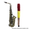thumbnail image 3 of Saxofón Alta Calidad con Acabado Antiguo Curva Eb Mi Bemol Saxofón Alto Sax Abulón Shell Dominante Patrón Carve con Caso Guantes Paño de Limpieza Correas Cepillo de Grasa Maboto Saxofón, 3 of 6