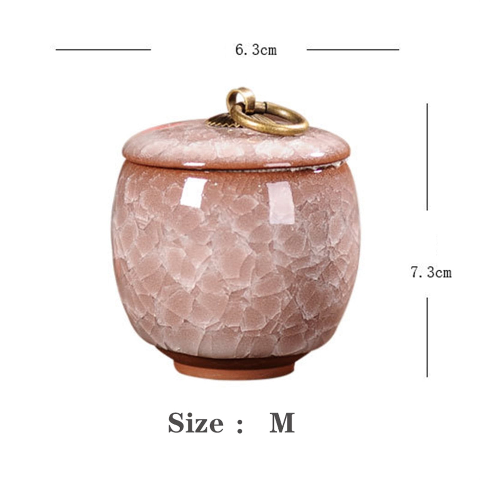 Ceramics Ash Urn Sealed Cremation Funeral Ashes Keepsake Small Animals Pet Dog Cat Memorial Suitable Home Fireplaces Burial 23871