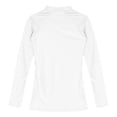 thumbnail image 6 of Eandarui Women's Long Sleeve T-Shirt Casual Solid Color Slim Fit Breathable Tops Yoga Sportwear White XL, 6 of 7