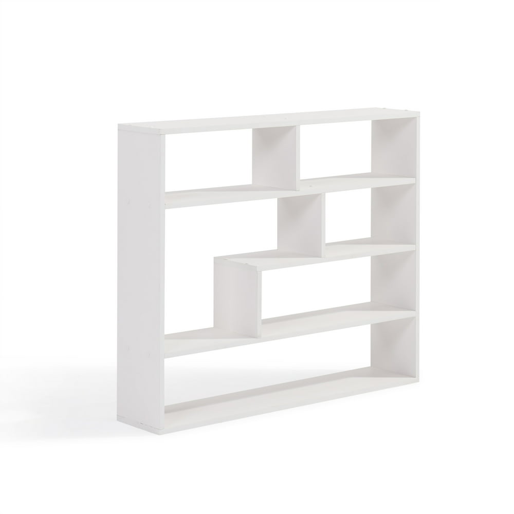 Danya B. Large Rectangular White Shelf Unit
