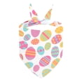 thumbnail image 1 of BotaniNest Easter Bib Colorful Scarf Unisex Durable Triangular Double Bib/handkerchief Suitable For Puppies., 1 of 6