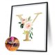 thumbnail image 2 of Wdftyju Kit de pintura de diamante 5D, letra de flor, taladro redondo completo, manualidades DIY (X644) Wdftyju 7ph0zg4se2pj0xq4D01, 2 of 9