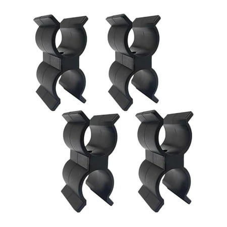 4PCS Marine Grade Nylon Tube Clamps Secure Mounting for Canopy For Rods and Deck Railings