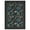 Black, variant on HIWEAVER Camel 2' x 6' Washable Forest Botanical Runner for Kitchen Indoor Rabbit Accent Throw Carpet Farmhouse Non-Slip Stain Resistant Floor Cover for Home Decor